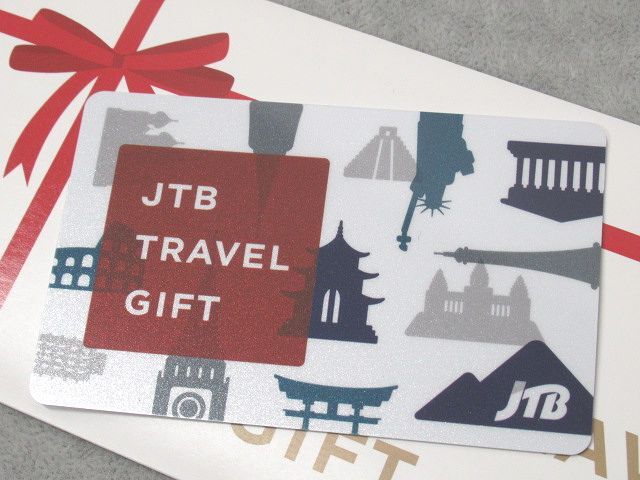 ◆未使用 残高確認済み JTBトラベルギフト JTB TRAVEL GIFT カード型旅行券 200000円分 20万円 1枚 有効期限2030年04月06日まで◆の画像1