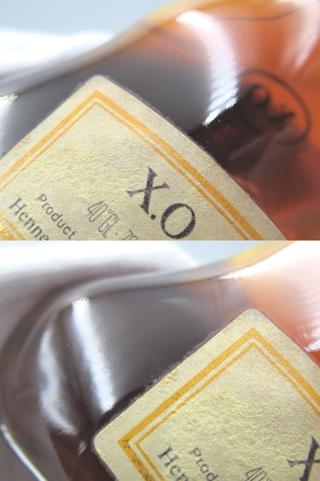 ◆未開栓 Hennessy ヘネシー XO COGNAC コニャック ブランデー 金キャップ クリアボトル ミニボトル ミニチュア 50ml 0.05L 40％◆_画像5