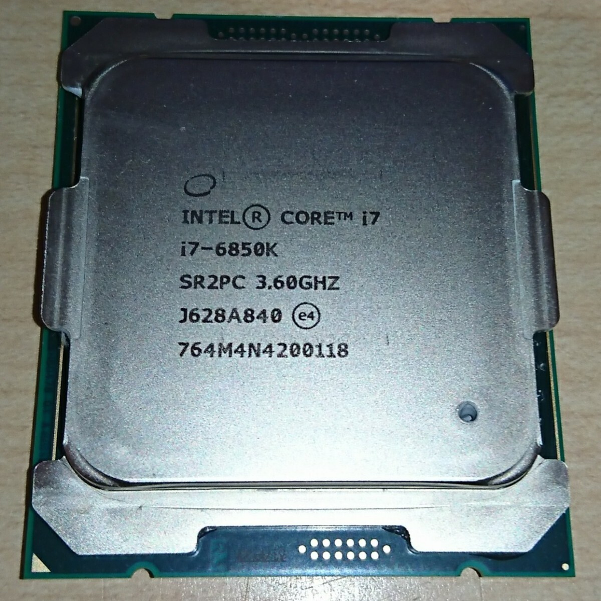 Intel Core i7 6850K LGA2011-3 Broadwell-E/EP 動作確認品 (O31921)_画像1