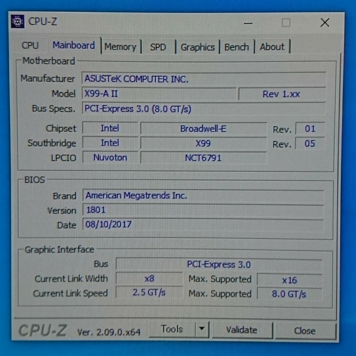 ASUS X99-A II LGA2011-3 動作確認品 (O31923)の画像6