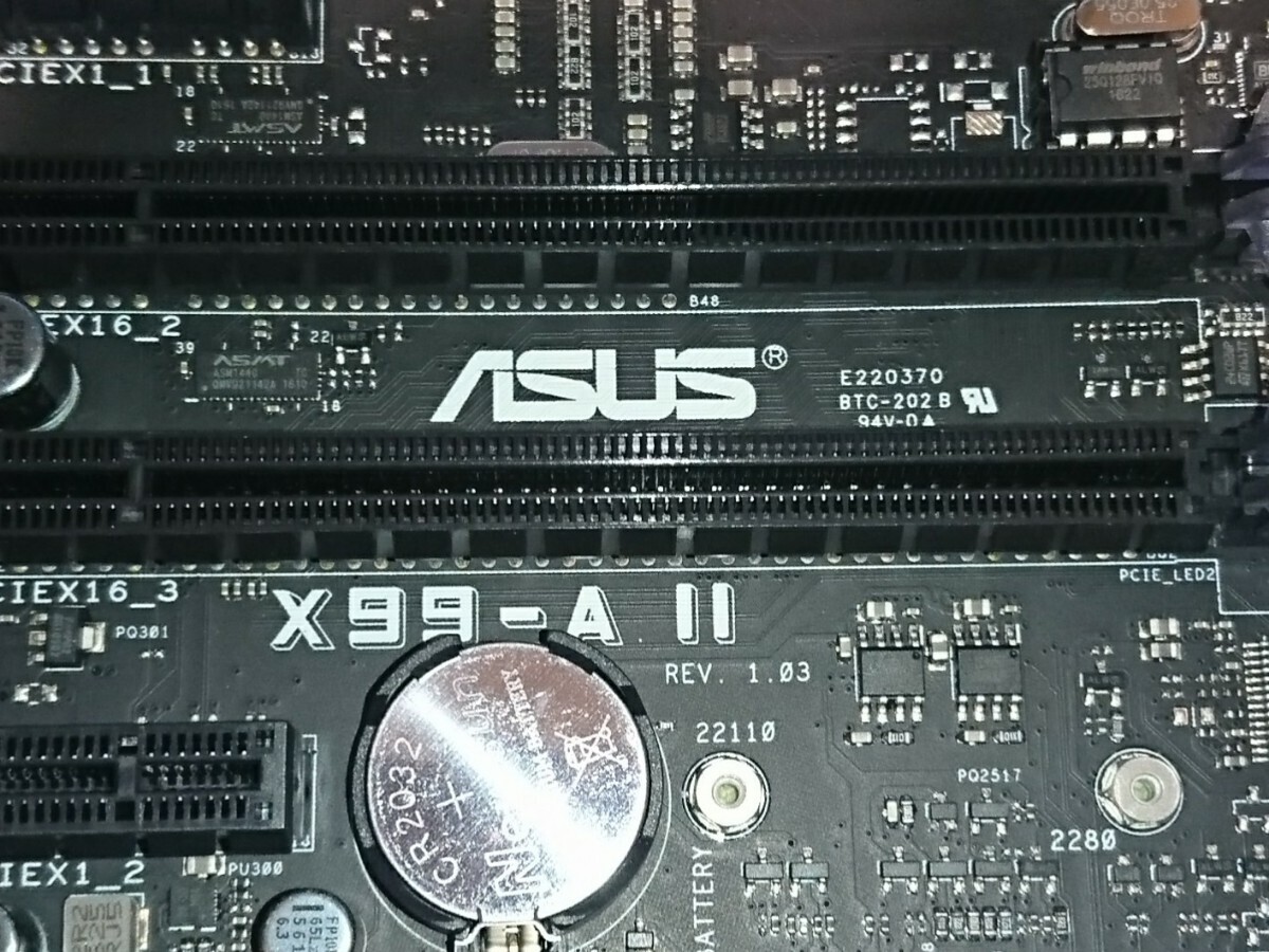 ASUS X99-A II LGA2011-3 動作確認品 (O31923)の画像2