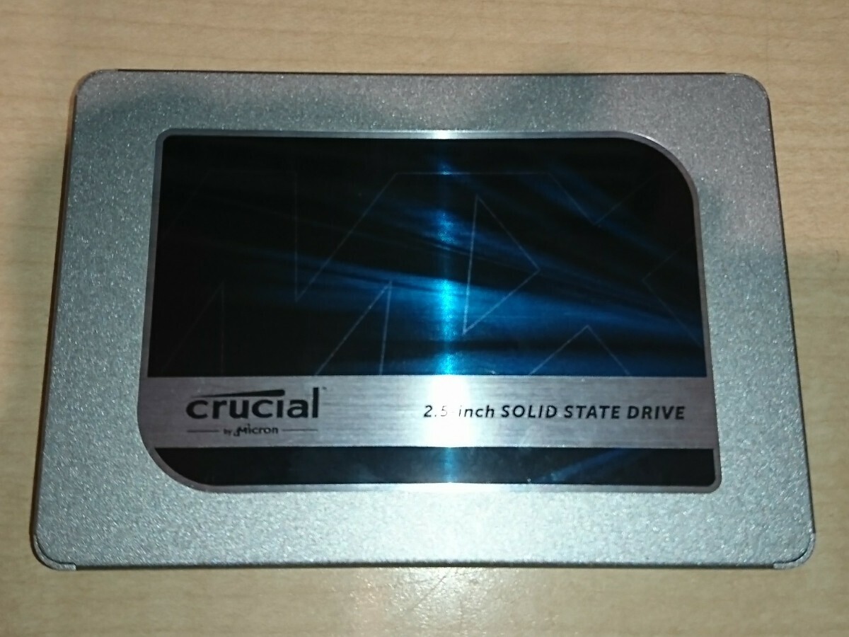 Crucial SATA SSD MX500 1TB 使用212時間 (O31915)_画像1