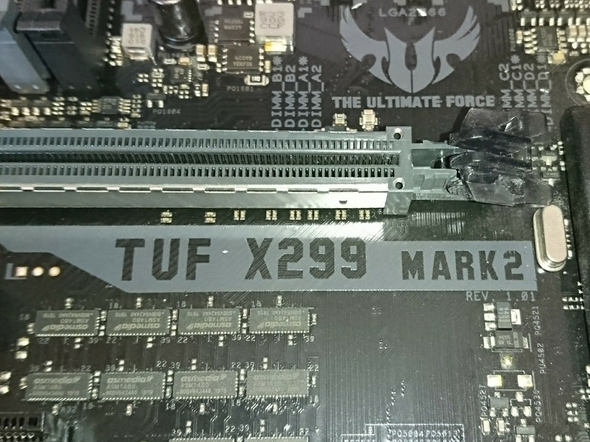 ASUS TUF X299 MARK2 LGA2066 動作確認品 (O21913)の画像2