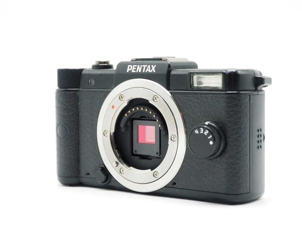 ペンタックス Pentax Q 12.4MP Digital Camera Black Body Only [良品] #Z839Aの画像3