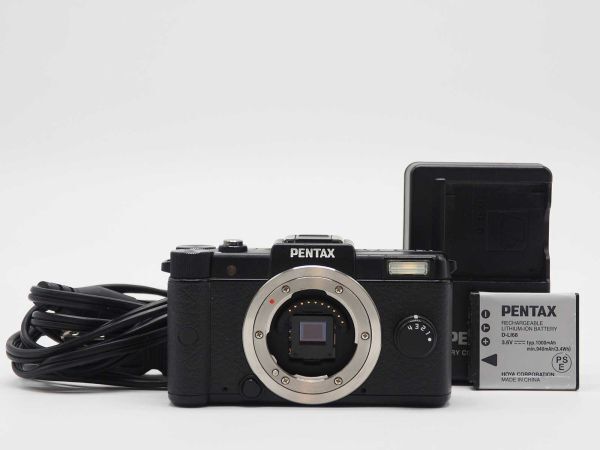 ペンタックス Pentax Q 12.4MP Digital Camera Black Body Only [良品] #Z839Aの画像1