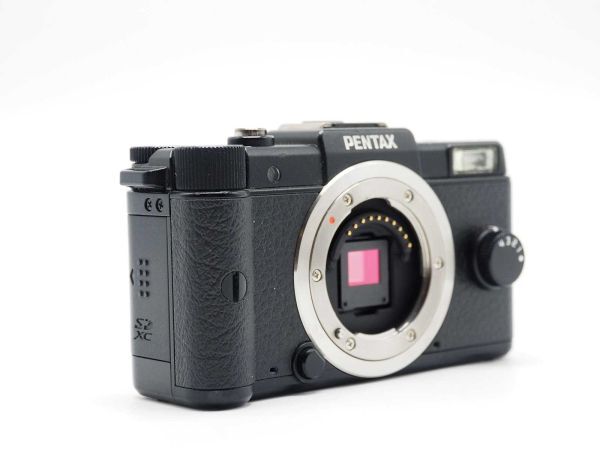ペンタックス Pentax Q 12.4MP Digital Camera Black Body Only [良品] #Z839Aの画像4