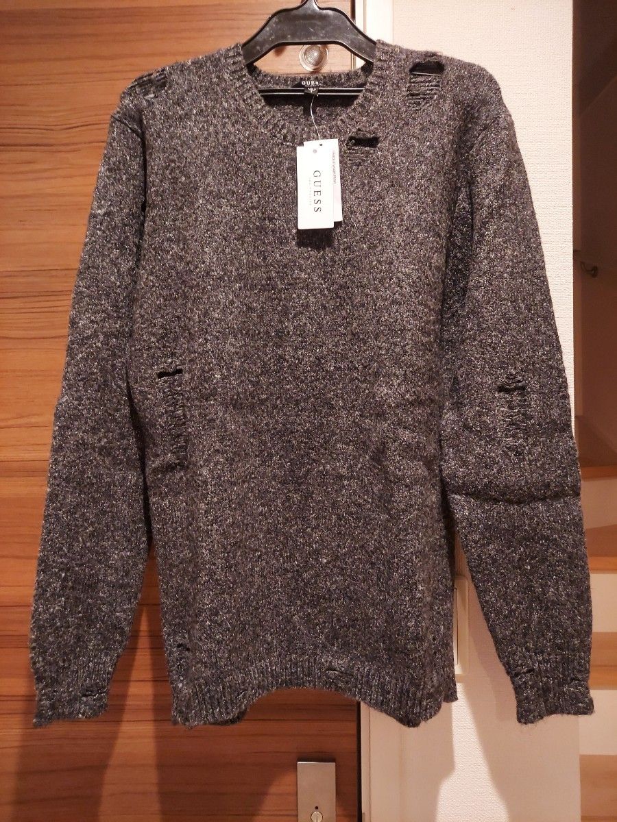 GUESS ニット セーター ダメージ加工 未使用品|Yahoo!フリマ GUESS ニット セーター ダメージ加工 未使用品|Yahoo!フリマ