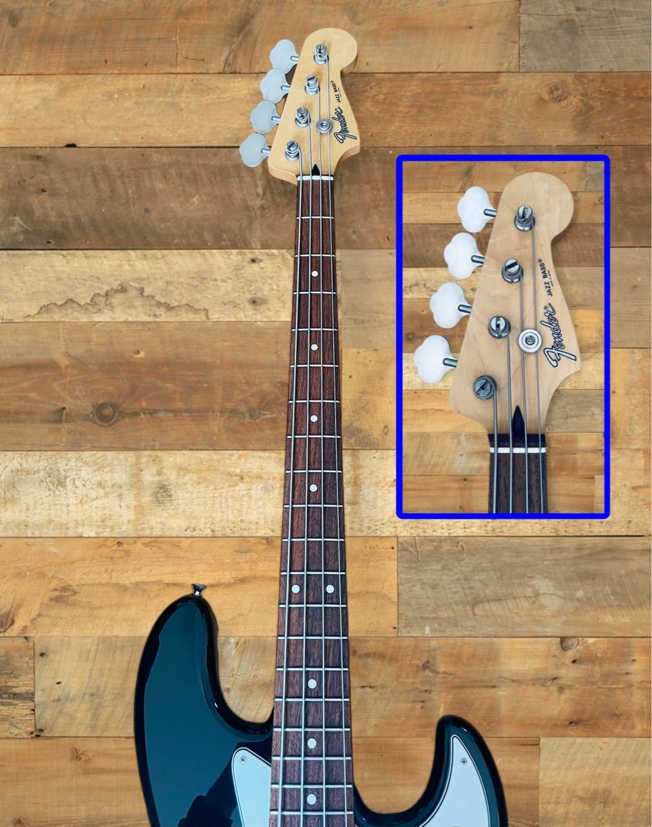 (美品) Fender Japan Jazz Bass ブラック色