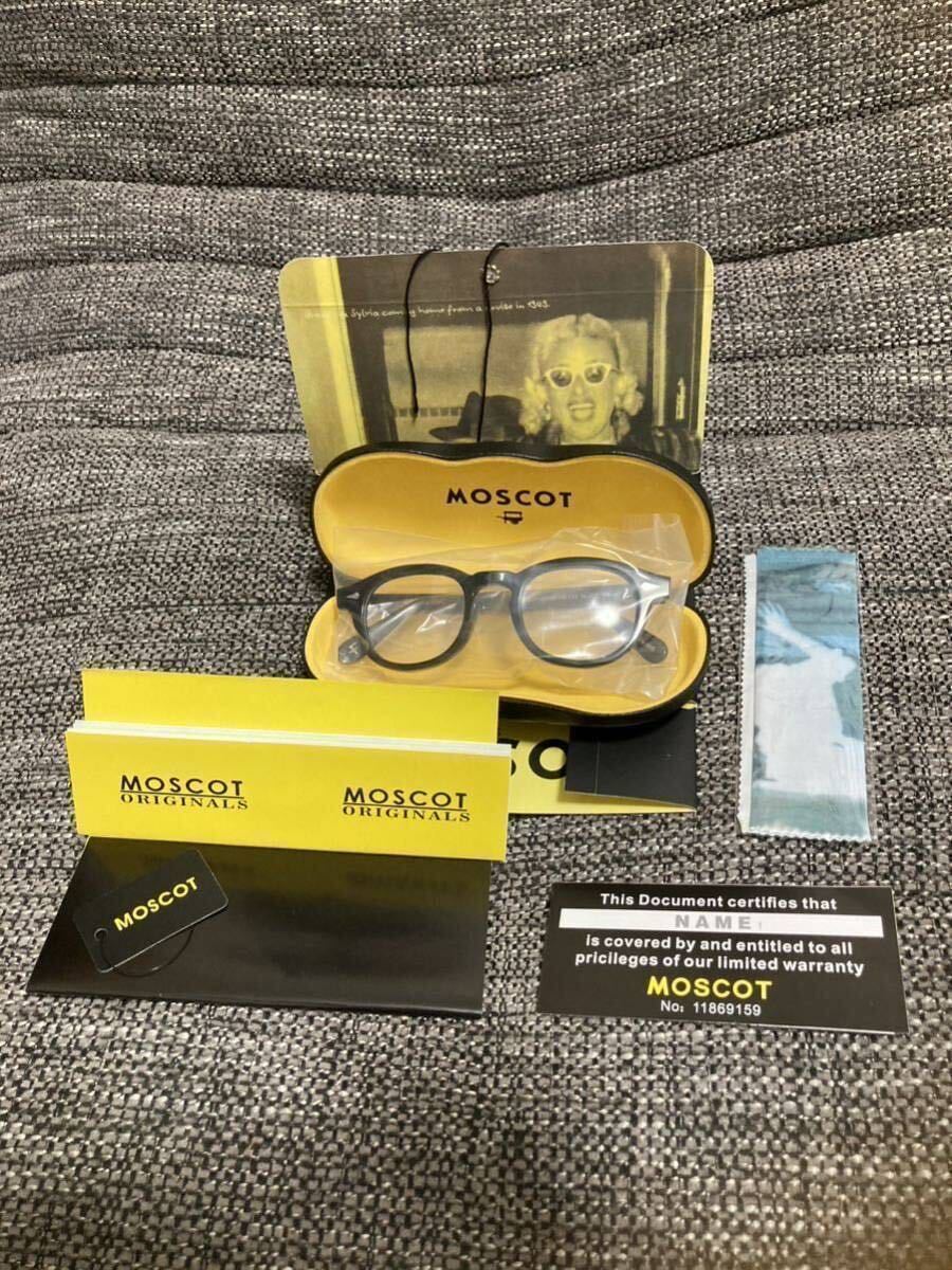 MOSCOT LEMTOSH レムトッシュ モスコット44黒_画像5