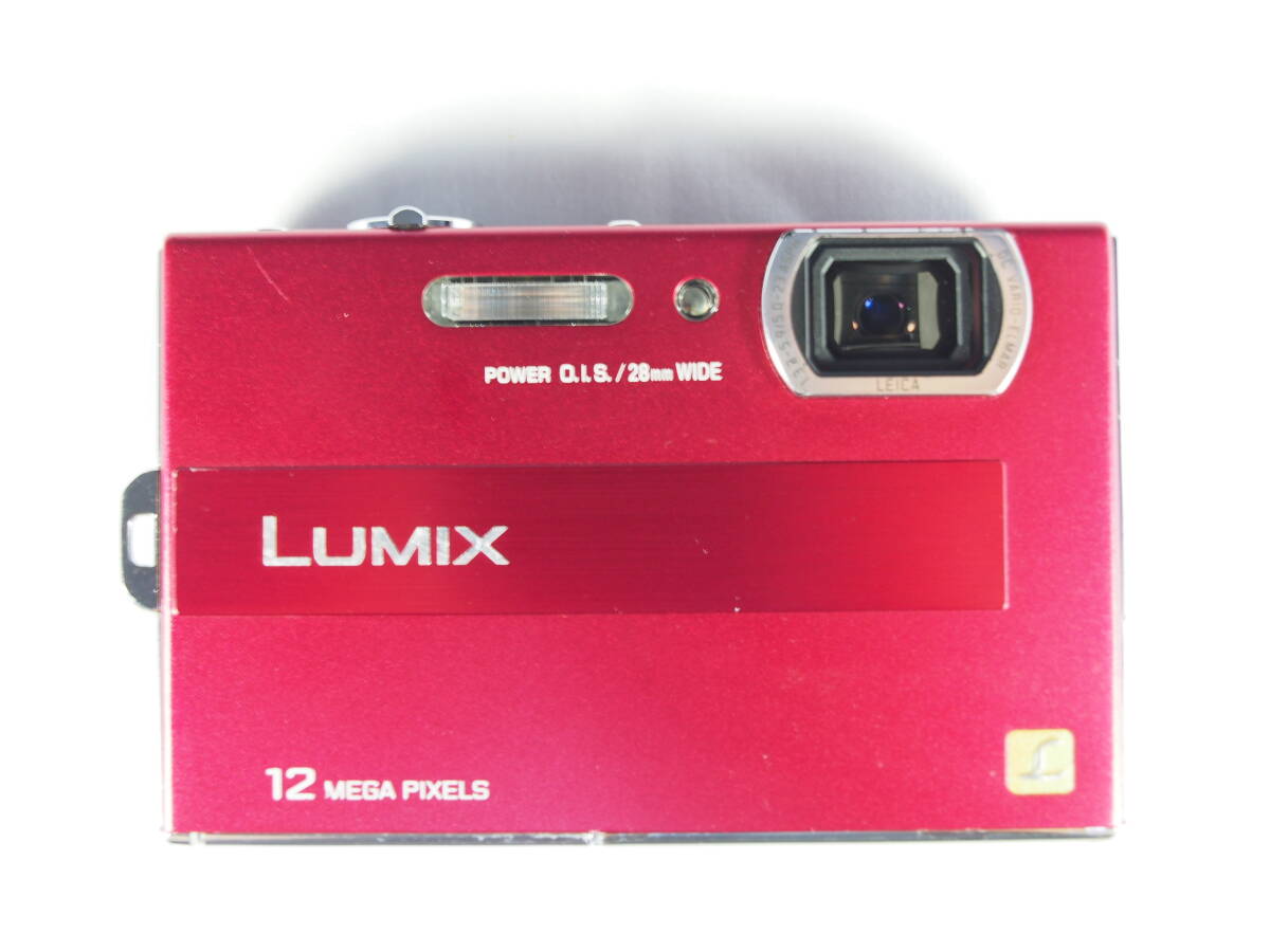 送料込み！Panasonic DMC-FP8 [レッド] LUMIX_画像8