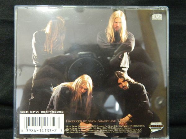 (12)　 AMON AMARTH　　/　　ONCE SENT FROM THE GOLDEN HALL　 　　輸入盤　　ジャケ、経年の汚れあり_画像3