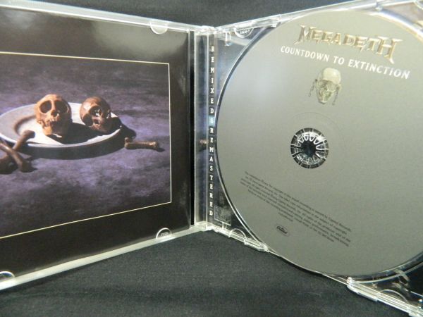 (18)　 MEGADETH / COUNTDOWN TO EXTINCTION　　 　輸入盤　　　ジャケ、経年の汚れあり　　_画像2