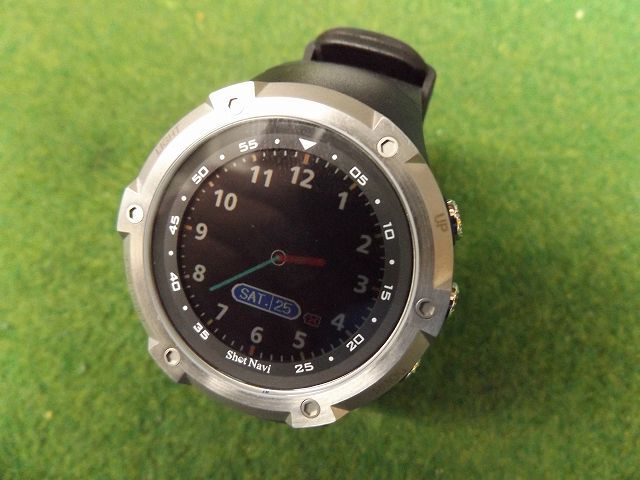 【税込】Shot Navi W1 Evolve BLACK 腕時計タイプナビ 中古 美品 .8900656_画像4