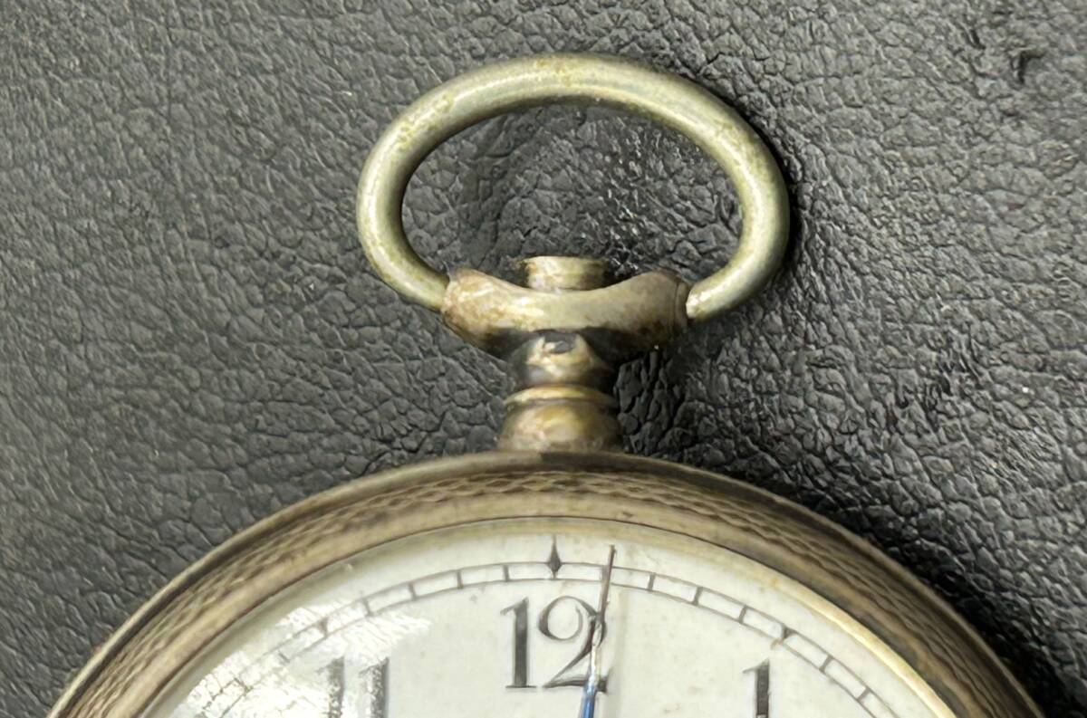 【D2442SS】Langendorf ランゲンドルフ 懐中時計 不動 現状品 0.800 刻印有 時計 ウォッチ スイス 62 30
