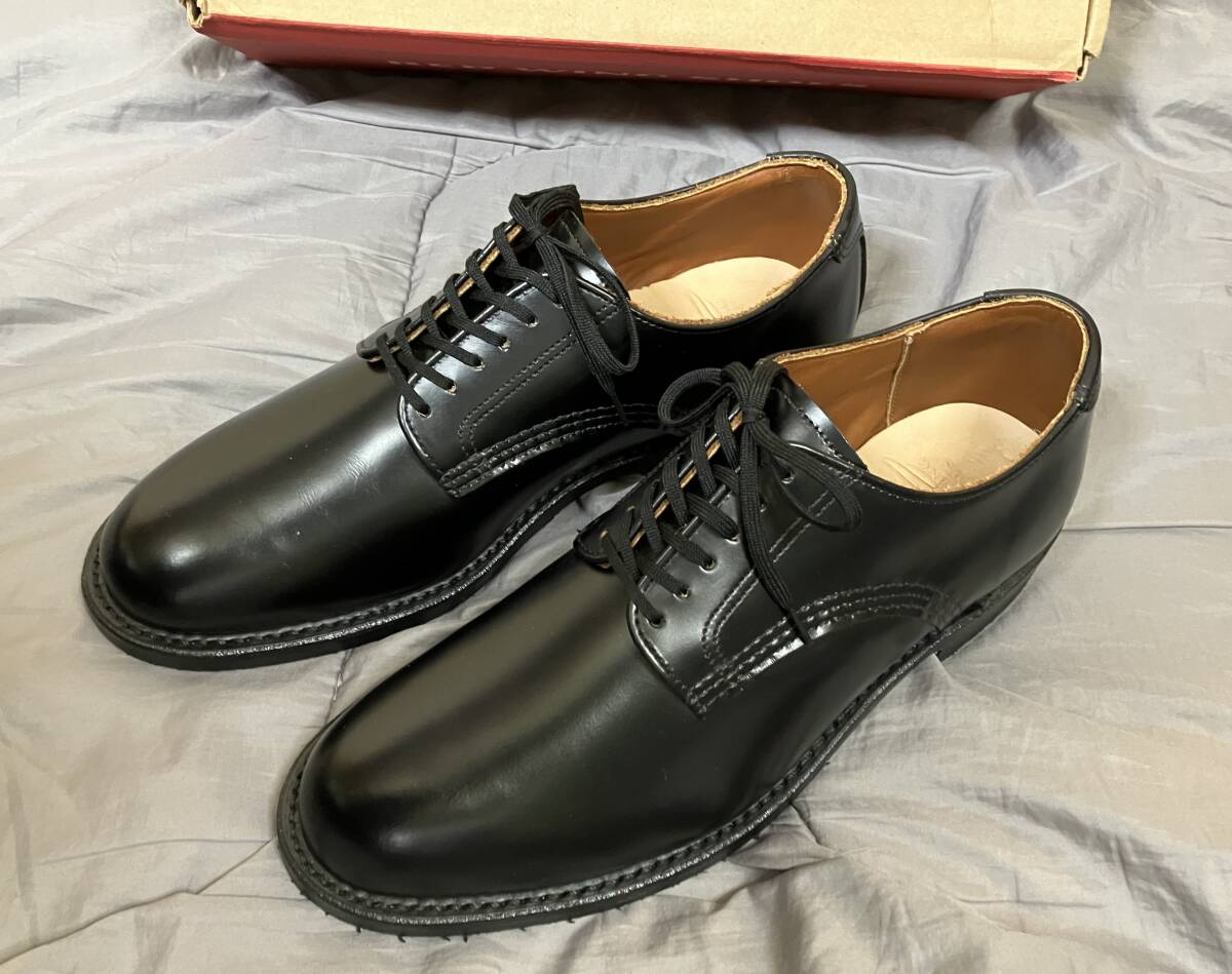 稀少 廃番 新品 未使用 レッドウィング 9087 8D ブルーチャー オックスフォード ミルワン Blucher Oxford Mil-1 RED WING 黒 26.0_画像1