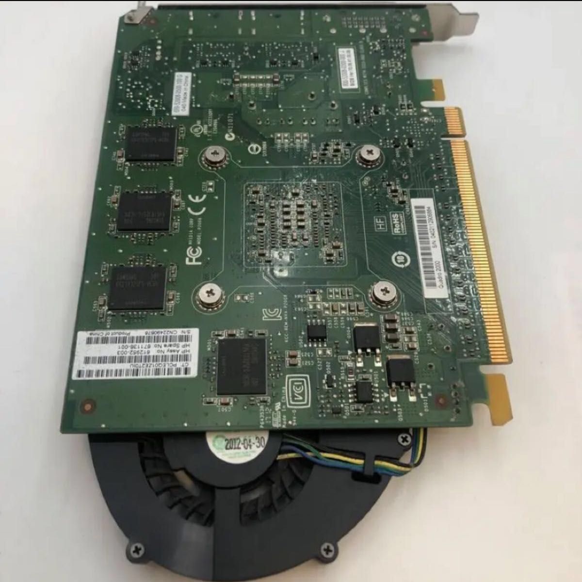 【中古】グラフィックカード NVIDIA Quadro 2000 GDDR5 1GB