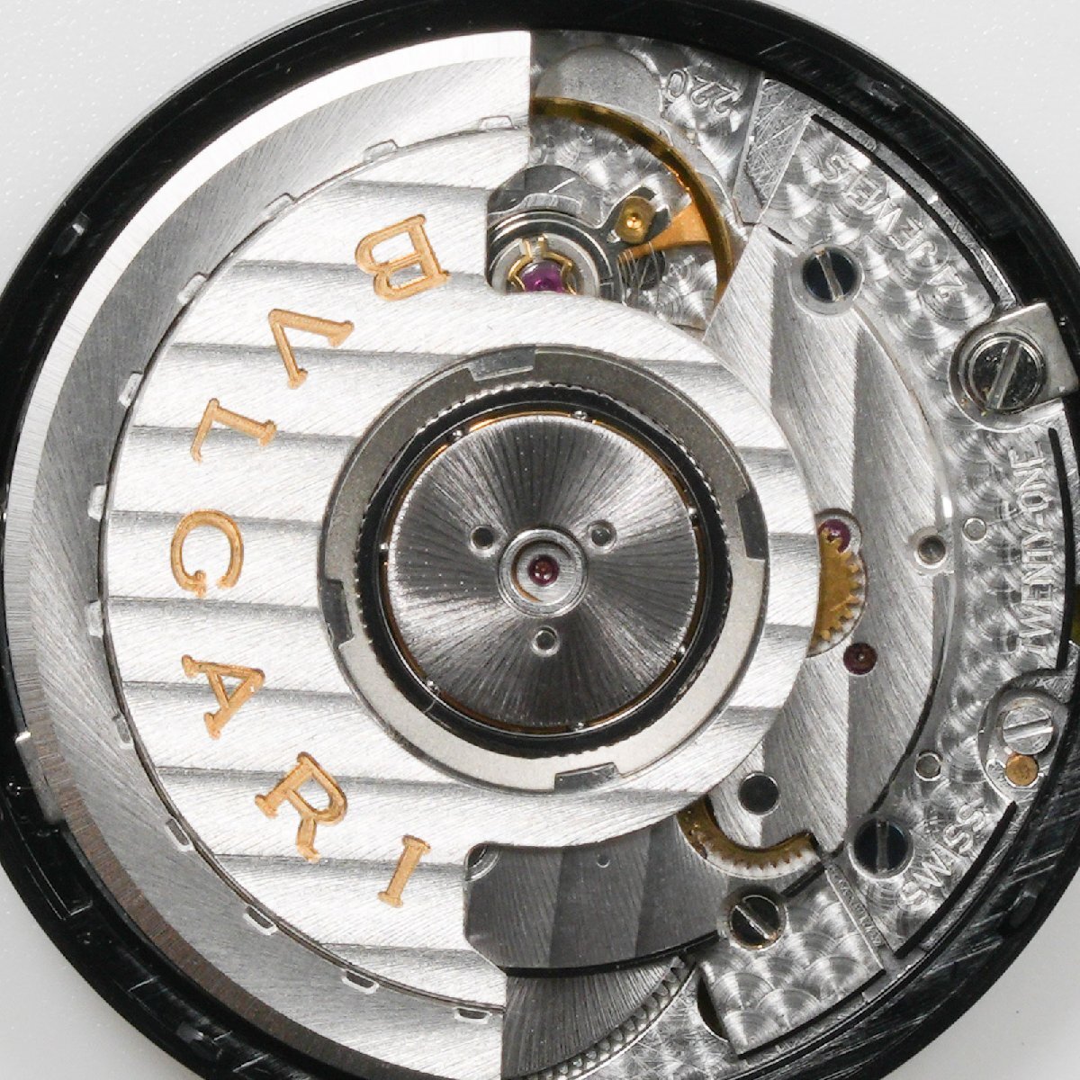 ブルガリ BVLGARI 腕時計 ムーブメント Cal. 220 ディアゴノ外し 自動巻 中古 動作品 [質イコー]_画像4