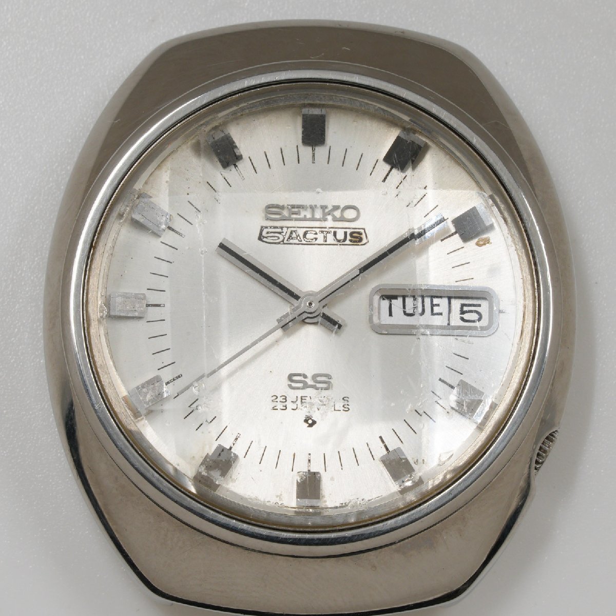 セイコー SEIKO 腕時計5 アクタス 6106-7590デイデイト 本体のみ 自動巻 中古 動作品 [質イコー]の画像1