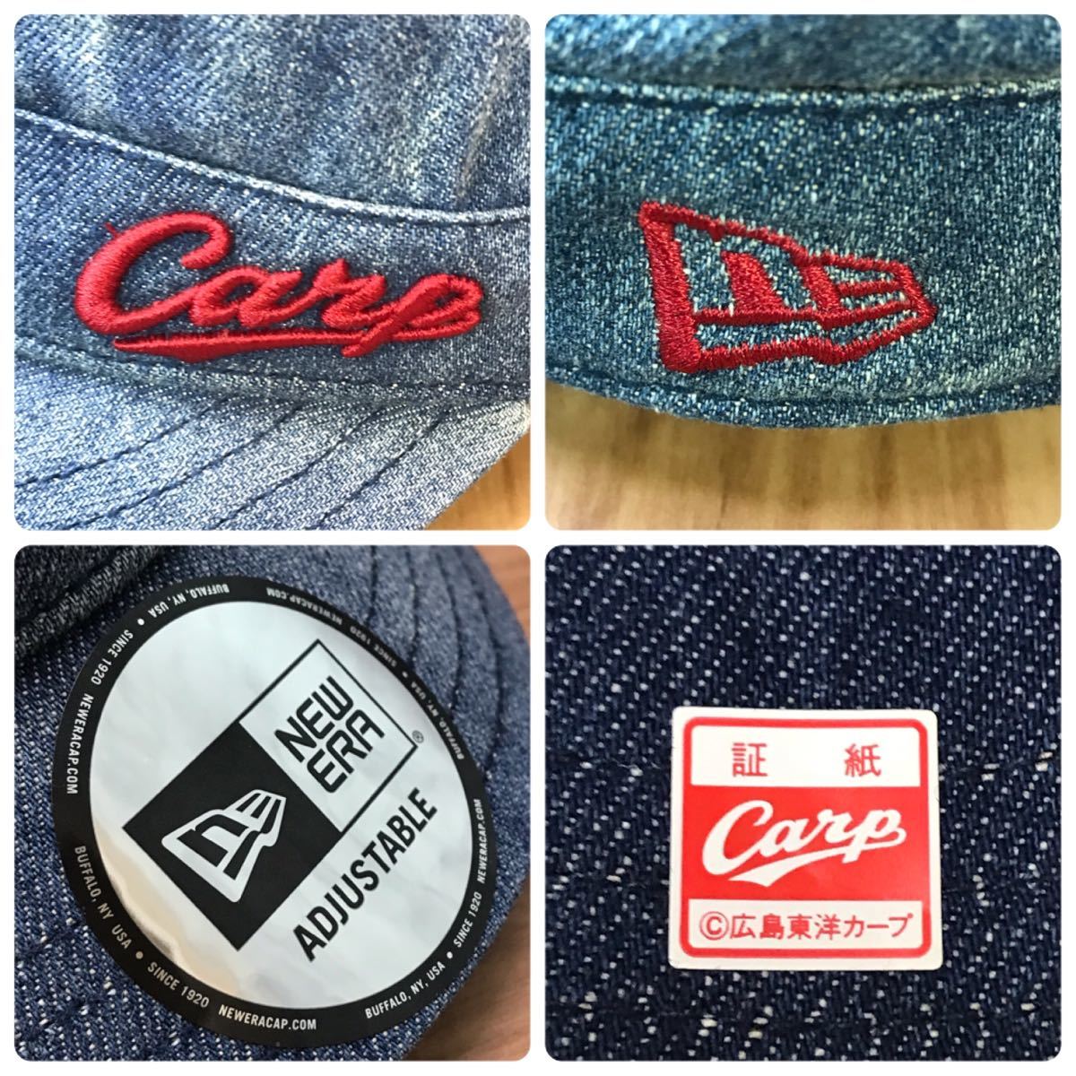 送料無料 未使用品 NEW ERA ニューエラ 広島 東洋 カープ デニム 送料無料 未使用品 NEW ERA ニューエラ 広島 東洋 カープ デニム