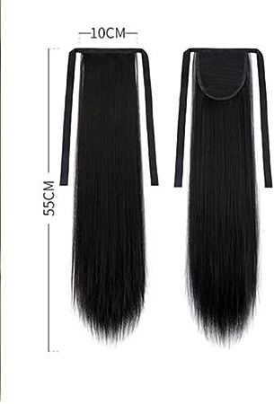 [ нераспечатанный ] "конский хвост" парик ek стерео длинный распорка женский присоединение шерсть симпатичный установка простой ощущение качества хороший 55cm (4A/30B)