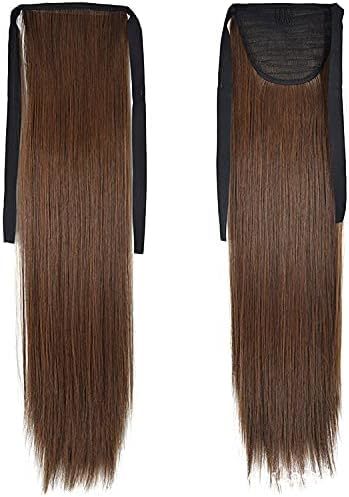 [ нераспечатанный ] "конский хвост" парик ek стерео длинный распорка женский присоединение шерсть симпатичный установка простой ощущение качества хороший 55cm (4A/30B)