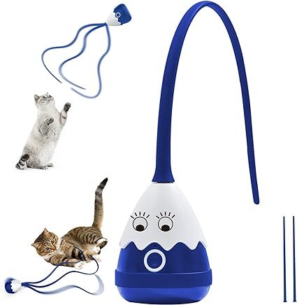 Petcronies 猫じゃらし 2in1 ねこの玩具 自動 電動 猫動く Petcronies 猫じゃらし 2in1 ねこの玩具 自動 電動 猫動く