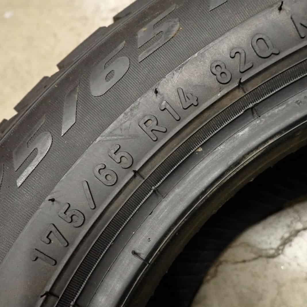 冬4本SET 会社宛送料無料 175/65R14 82Q ピレリ アイスアシンメトリコ バリ溝 ファンカーゴ サイファ ヴィッツ サクシード ワゴン NO,E8424_画像6