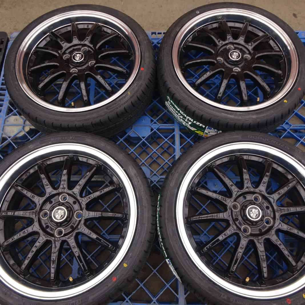 夏 新品 2022年製 4本SET 会社宛送料無料 165/45R16×5.5J 74V ROADCRUZA SPORTS-V1 アルミ N-BOX N-ONE N-WGN アルト スペーシア NO,Z6000の画像5