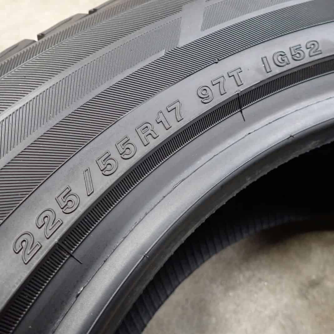 冬新品2020年製 4本SET 会社宛 送料無料 225/55R17 97T ヨコハマ アイスガード IG52C アルファード エルグランド シーマ レガシィ NO,C4332_画像6