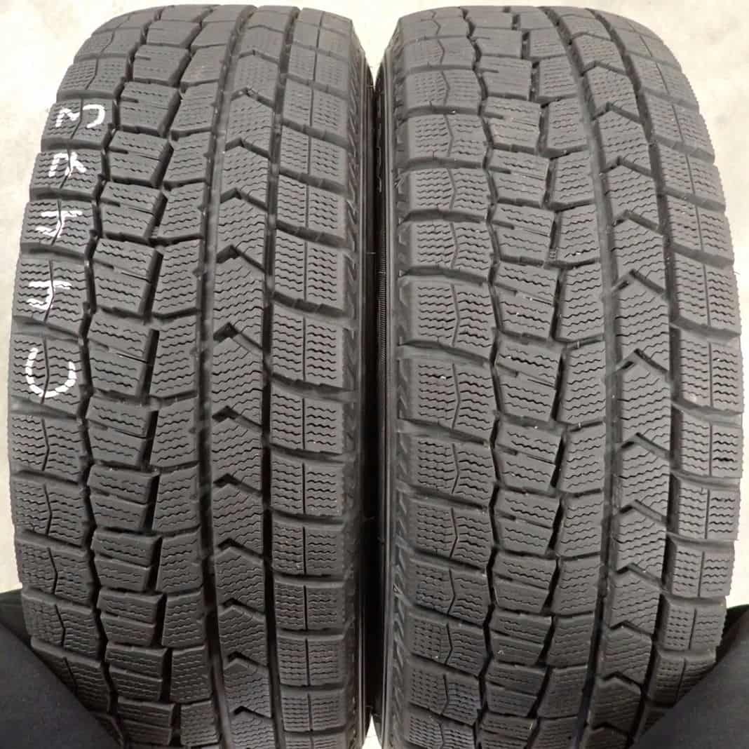 冬4本SET 会社宛送料無料 185/60R15×5.5J 84Q ダンロップ WINTER MAXX WM02 アルミ アクア カローラ ヴィッツ フィット スイフト NO,C4473_画像7