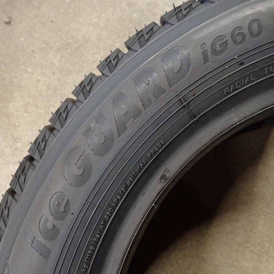 冬新品4本 2023年製 会社宛 送料無料 185/60R16 ヨコハマ YH アイスガード IG60 アクアクロスオーバー フィットクロスター デミオ NO,E6769_画像6