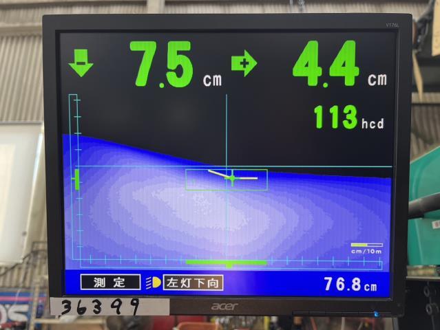 ｅＫワゴン DBA-B11W 左ヘッドライトASSY M D22 コイト W1046 ハロゲン 36399_画像5