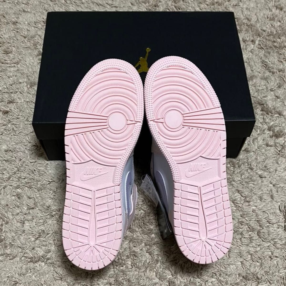 Nike GS Air Jordan 1 Mid Pink Wash/White/Violet Frost|Yahoo Nike GS Air Jordan 1 Mid Pink Wash/White/Violet Frost|Yahoo