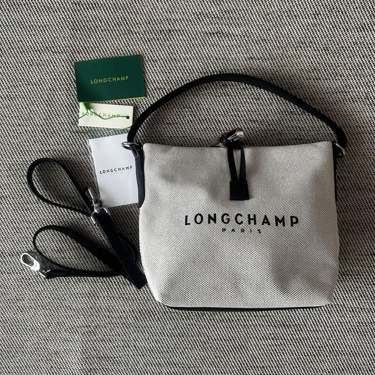 【新品】LONGCHAMP 新作 ロゾS バケットキャンバス3way斜め掛け可ロンシャン