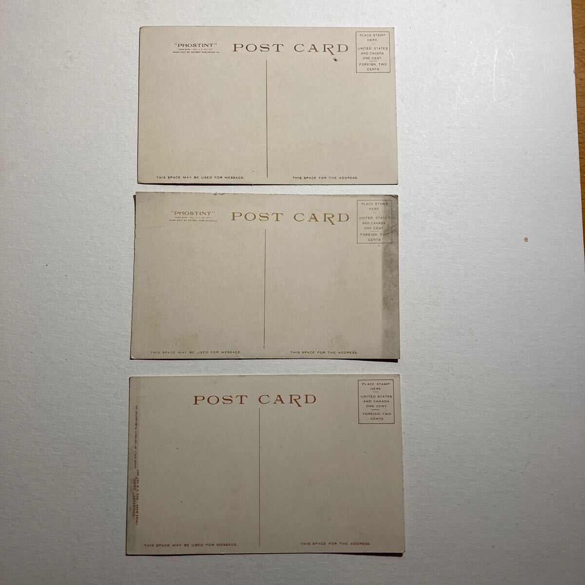 20世紀初頭 アメリカの古いポストカードの画像2