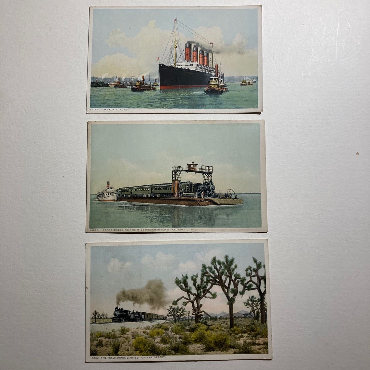 20世紀初頭 アメリカの古いポストカードの画像1