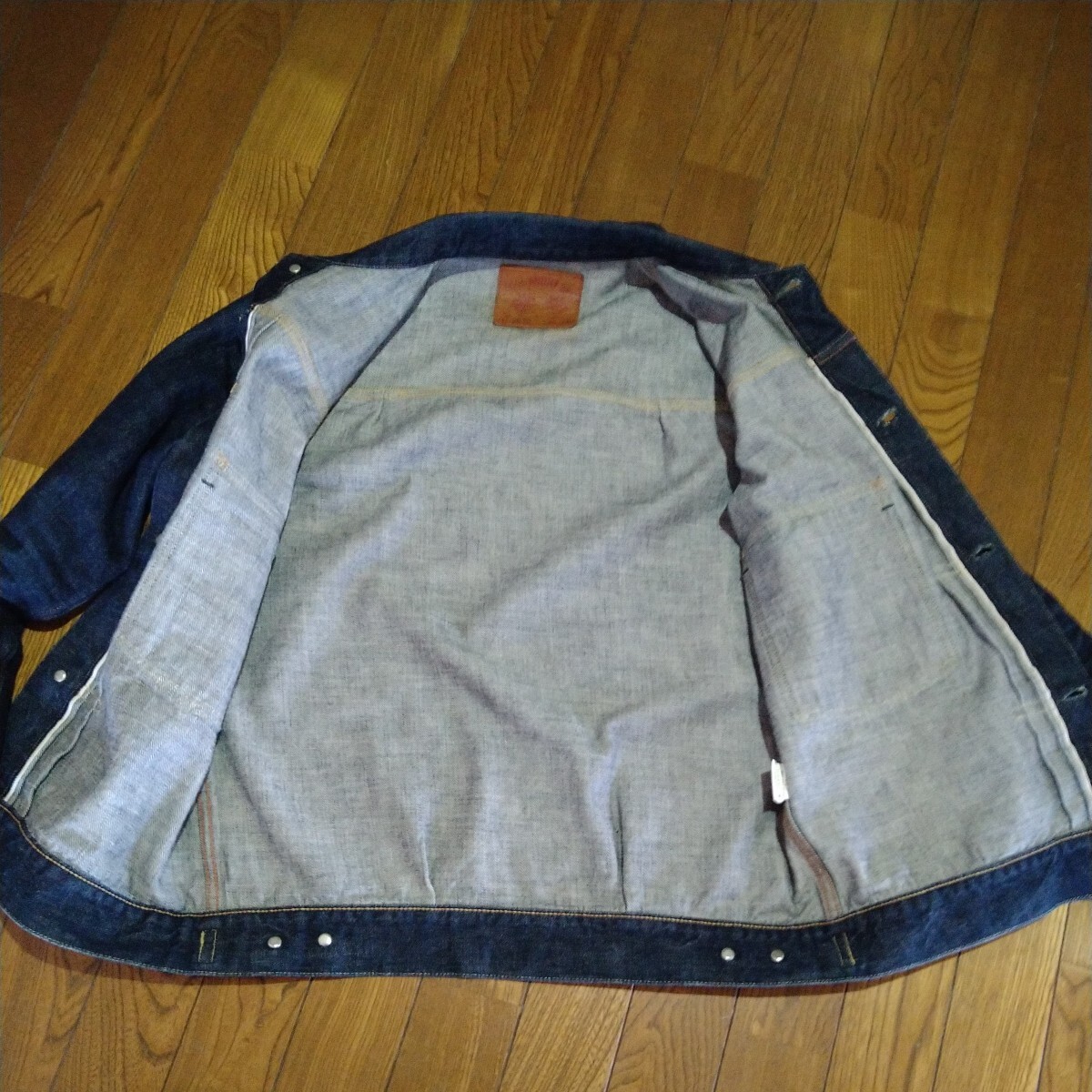 FULLCOUNT フルカウント 2870 2nd Type Denim Jacket デニムジャケット Gジャン セカンド タイトフィット　サイズ40_画像9