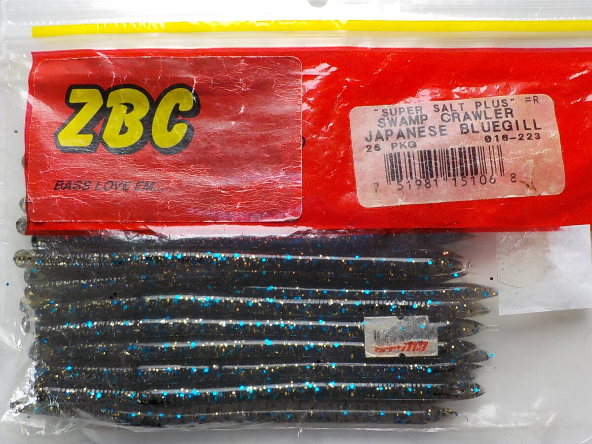 ZBC SWAMP CRAWLER スワンプクローラー JAPANESE BLUEGILL 23本 ジャパニーズブルーギルの画像1