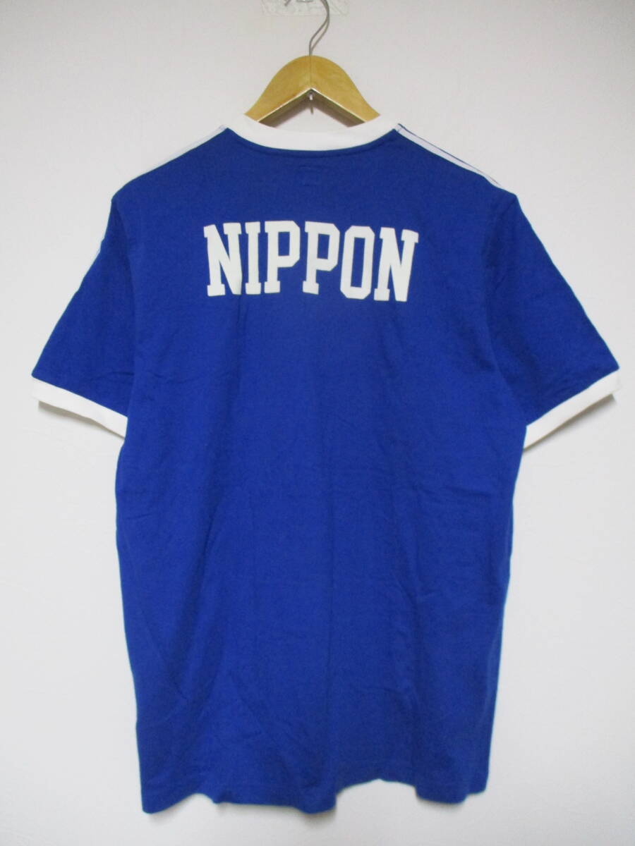 アディダス 日本代表 NIPPON FIFA W杯 ユニフォームTシャツ 2XOサイズ_画像2