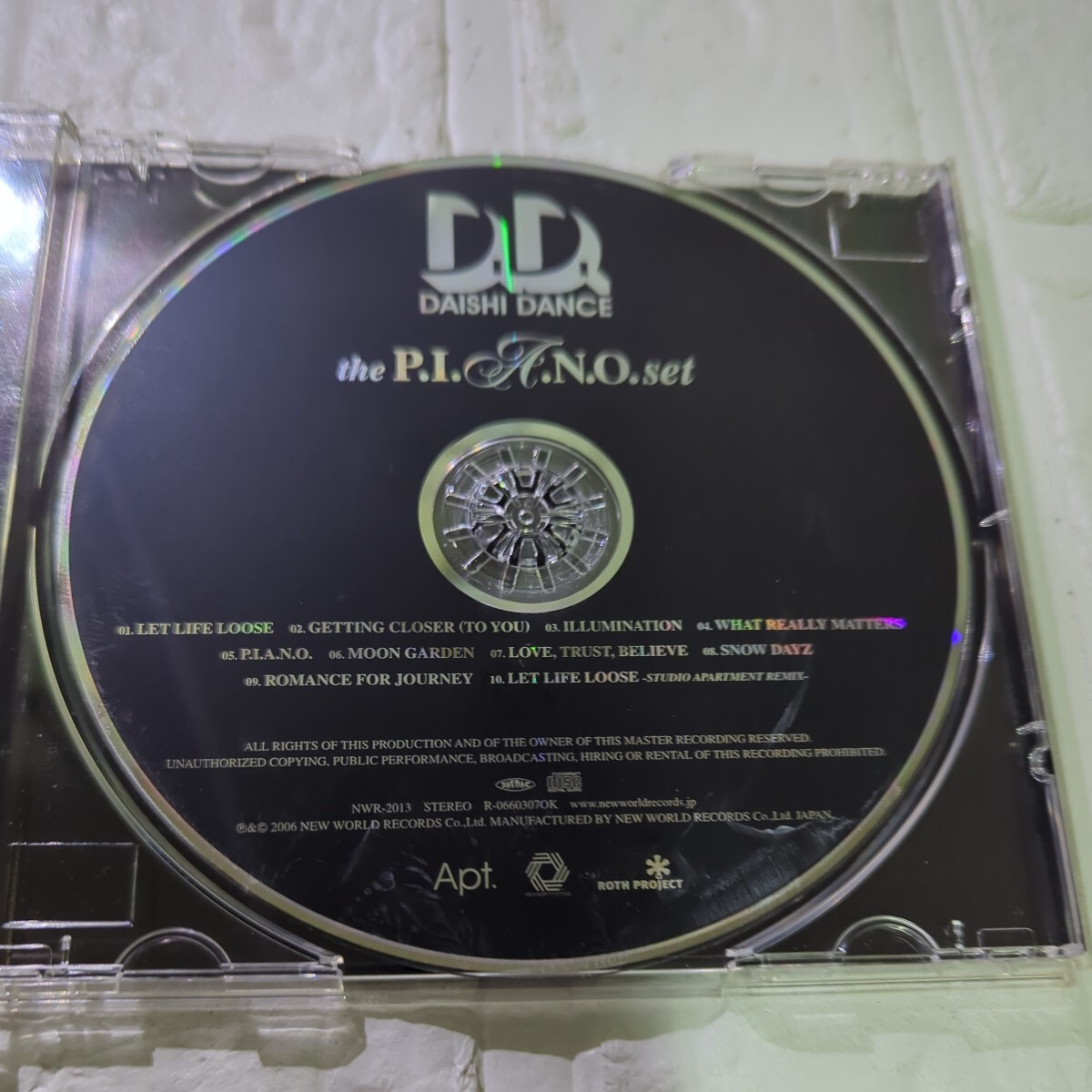 DDDAISHIDANCE the P.I.A.N.O.set CD_画像3