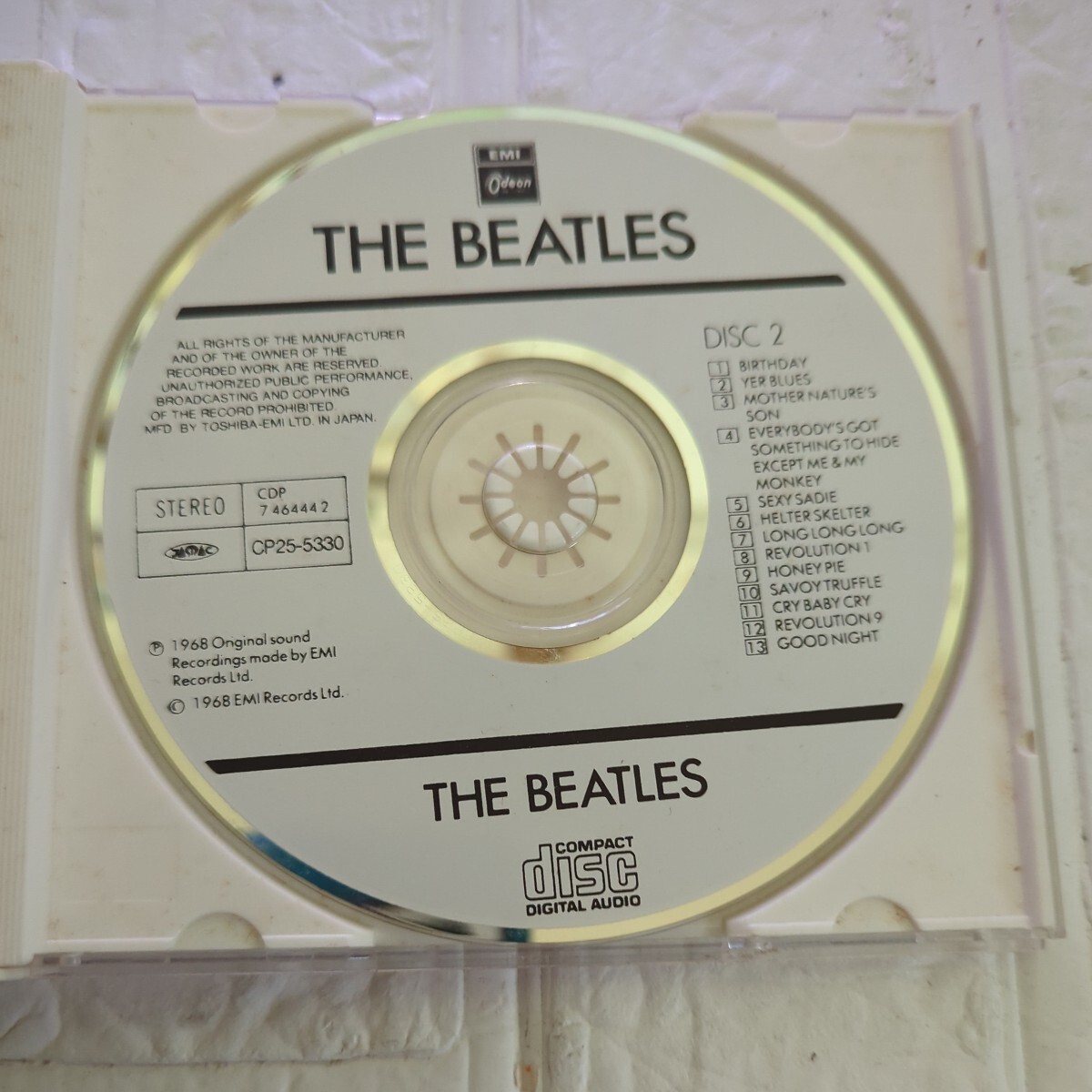 空箱として販売ディスクはオマケ ビートルズ ホワイトアルバムDISC2のみ音飛びありの画像5