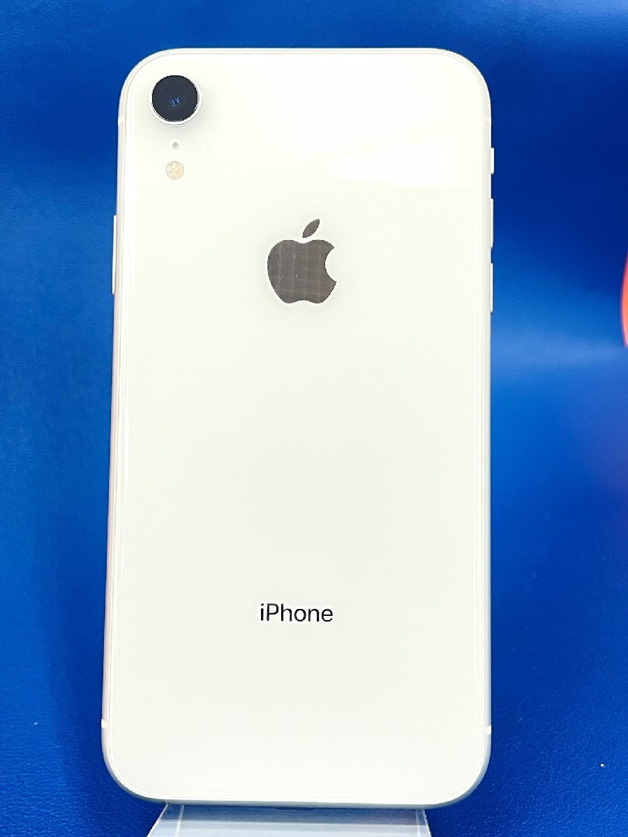 iPhoneXR 128GB ホワイト SIMフリー 本体 0341の画像3