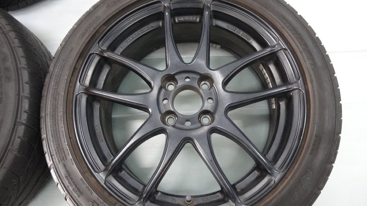 中古品 ● WORKE EMOTION● 195/50R16 EMOTION kiwami 16x6.5J +42 100 ４穴 MBL WR30665A ● アルミホイール タイヤ付きの画像5