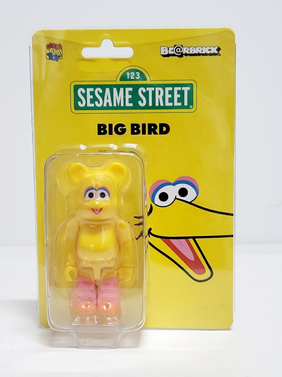 BE@RBRICK ベアブリック SESAME STREET セサミストリート BIG BIRD 100% 開封