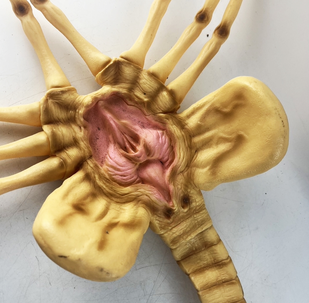  that time thing Alien face Hugger sofvi figure ALIEN Monstar Vintage approximately 130.1 jpy ~