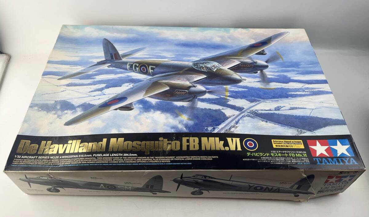 未組立 タミヤ 1/32 デ・ハビランド モスキート FB Mk.VI TAMIYA プラモデル 玩具 1円～_画像1