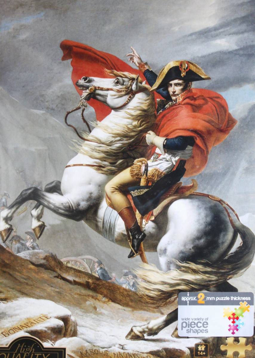 ナポレオンのアルプス越え NAPOLEON CROSSING THE ALPS._画像1