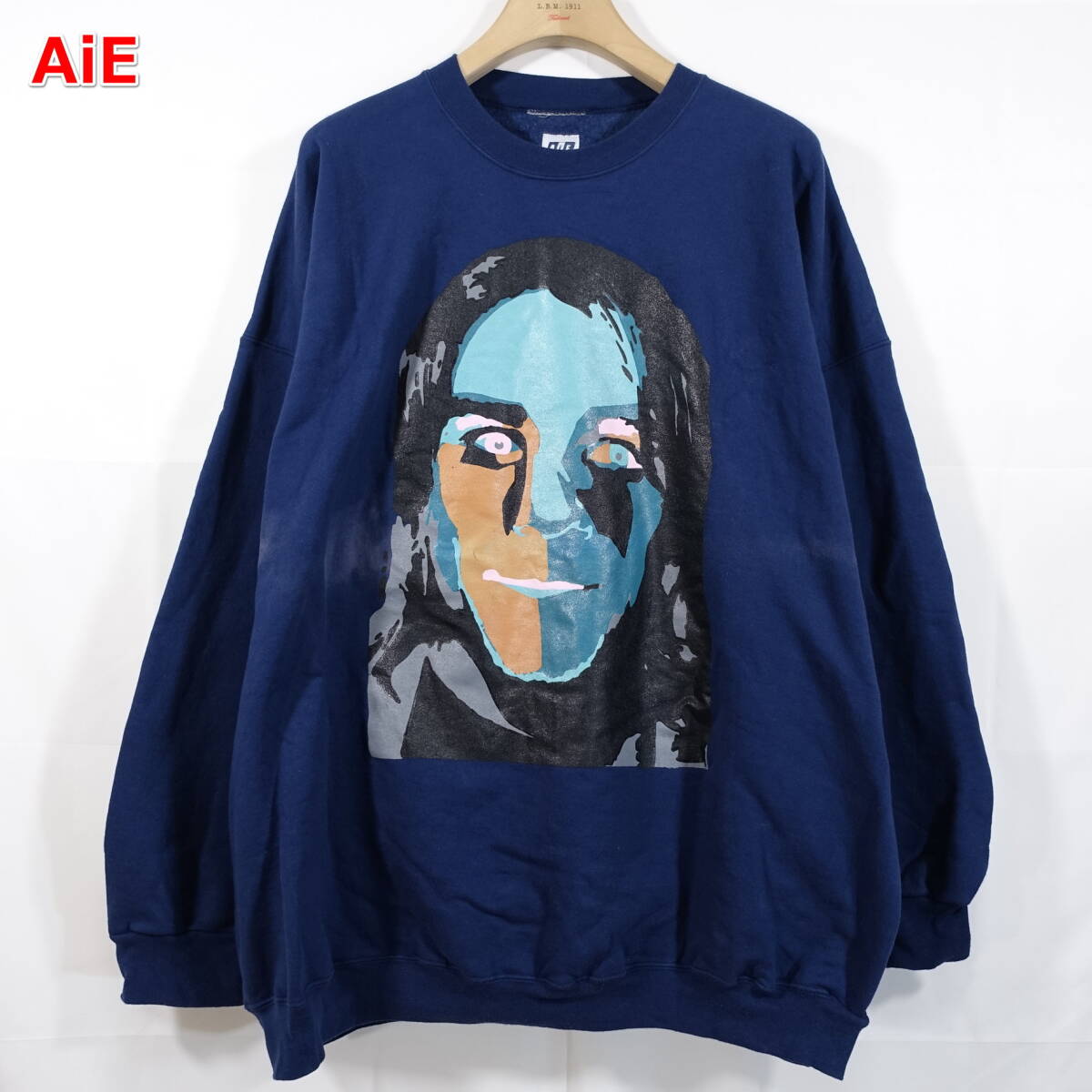 【良品】AiE　blur　オマージュスウェット　エーアイイー　（Big Crew Neck Sweat - Song 3）　フリーサイズ_画像1