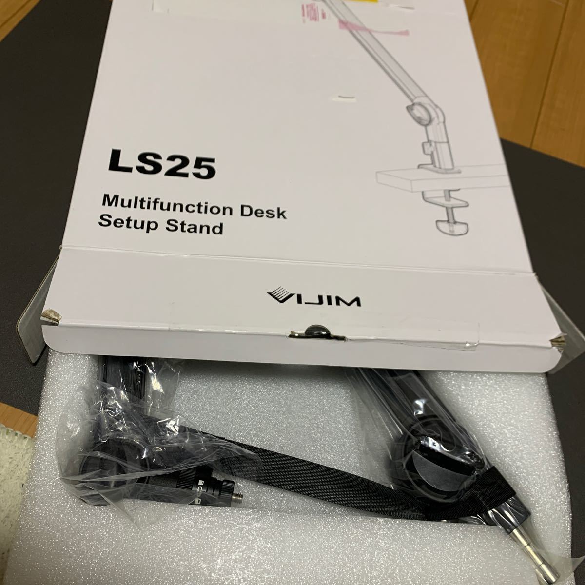 VIJIM LS25 camera arm mice stand web camera arm Mike arm desk camera stand clamp type .. photographing 1/4 screw 3/8 screw 5/8