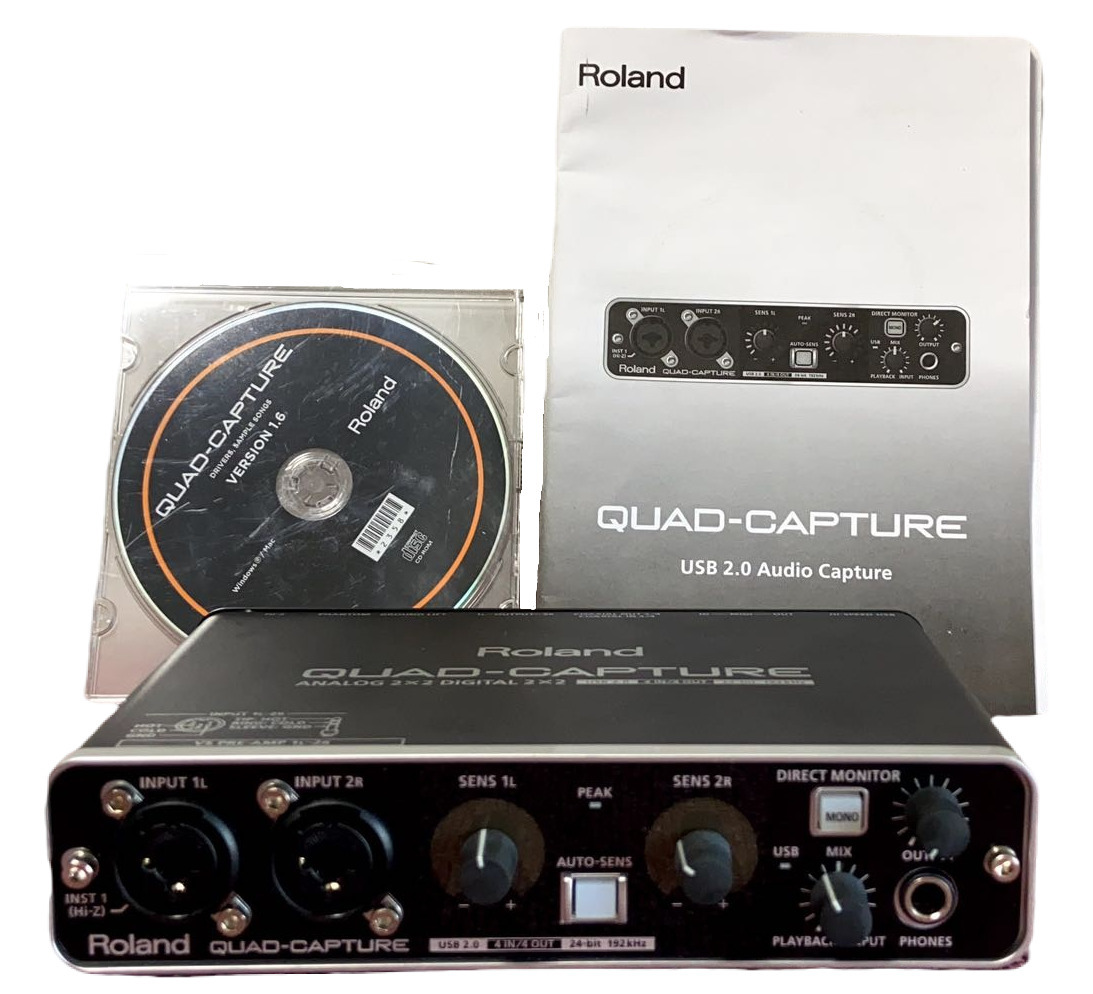 オーディオインターフェイス UA-55 Roland QUAD-CAPTURE